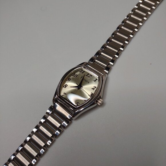 Silver Tone Metal Futura Watch - Picture 1 of 14